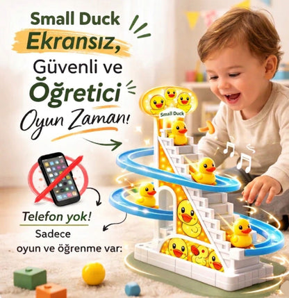 Small Duck Müzikli ve Işıklı Tırmanan Ördekler Merdiven Yarış Seti🦆✨